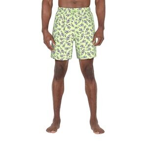 NWT Nike Men's Tossed Sneakers Volley Swim Performance Shorts 7In Green Size XXL